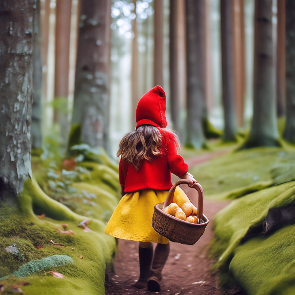 Голая девушка в лесу без трусиков под юбкой - фото