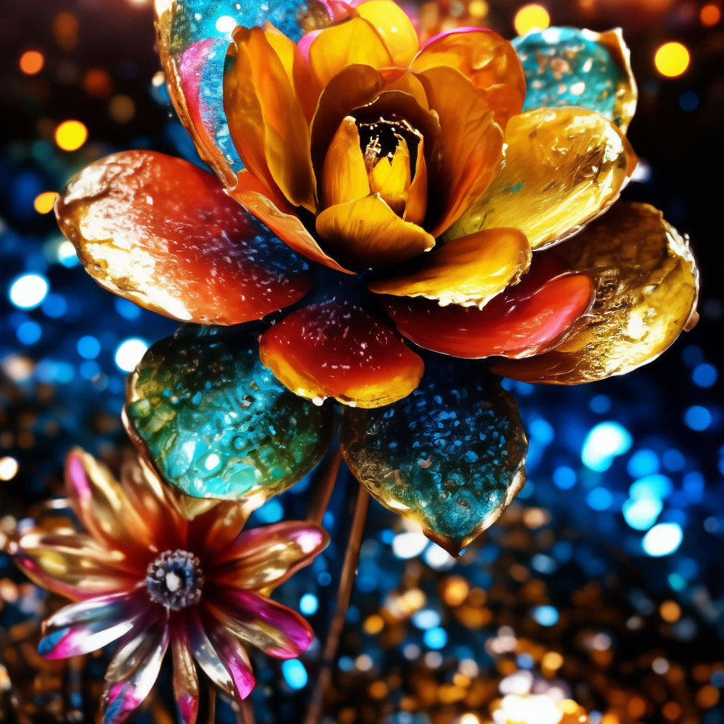 Цветы из фольги своими руками: поэтапное создание красивого цветка из обычной фольги (93 фото)