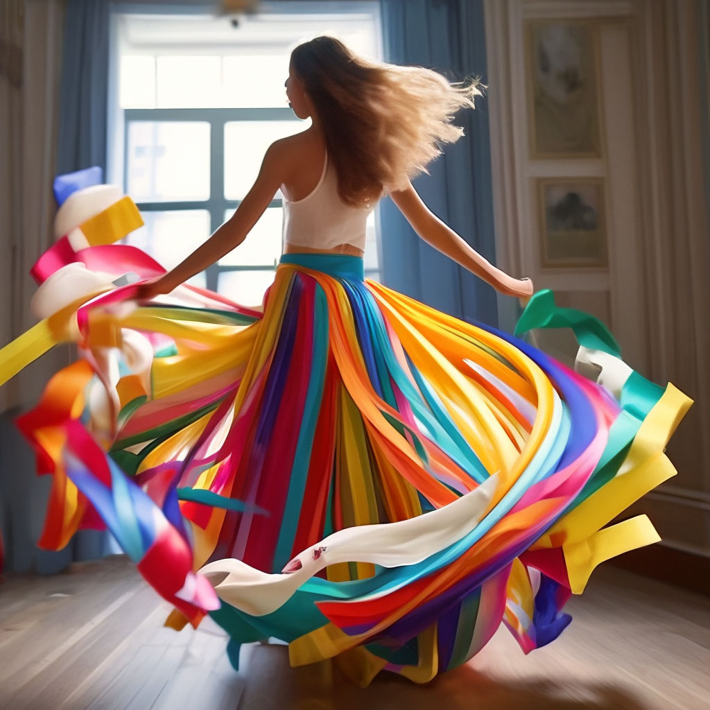 Как не позволить ветру поднять пышный подол платья или юбки