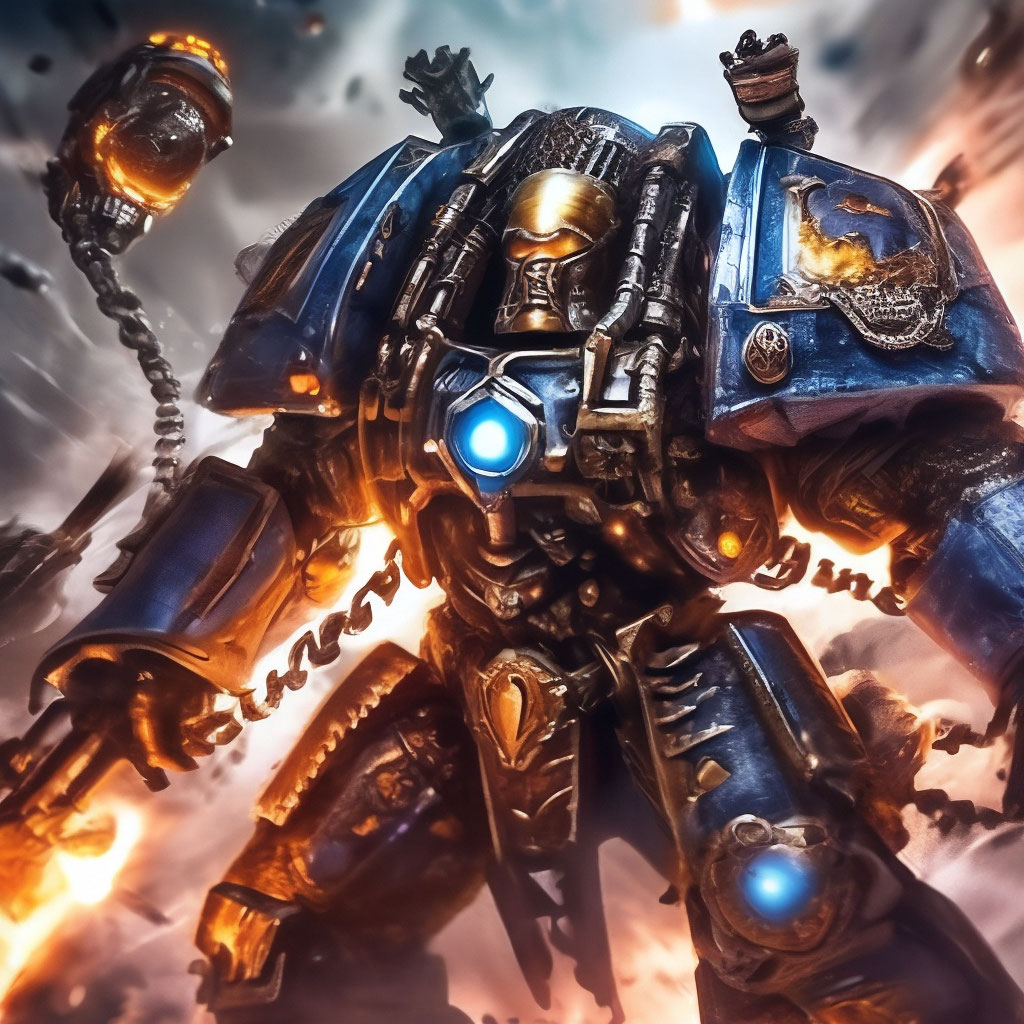 Space Marine Terminator Wallpaper