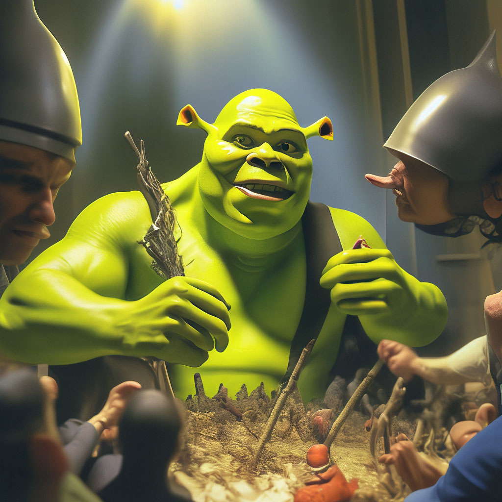 Шрека Пытают» — Создано В Шедевруме