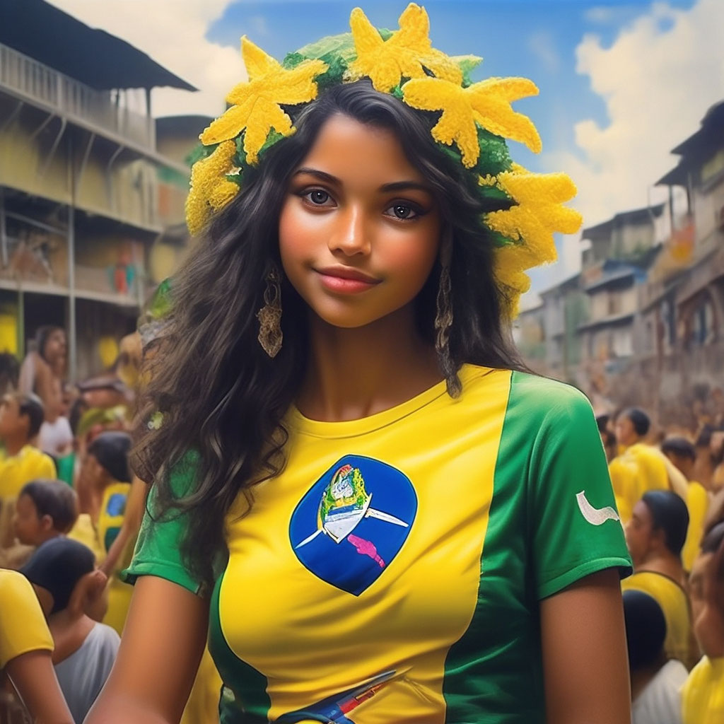 девушки бразильского карнавала