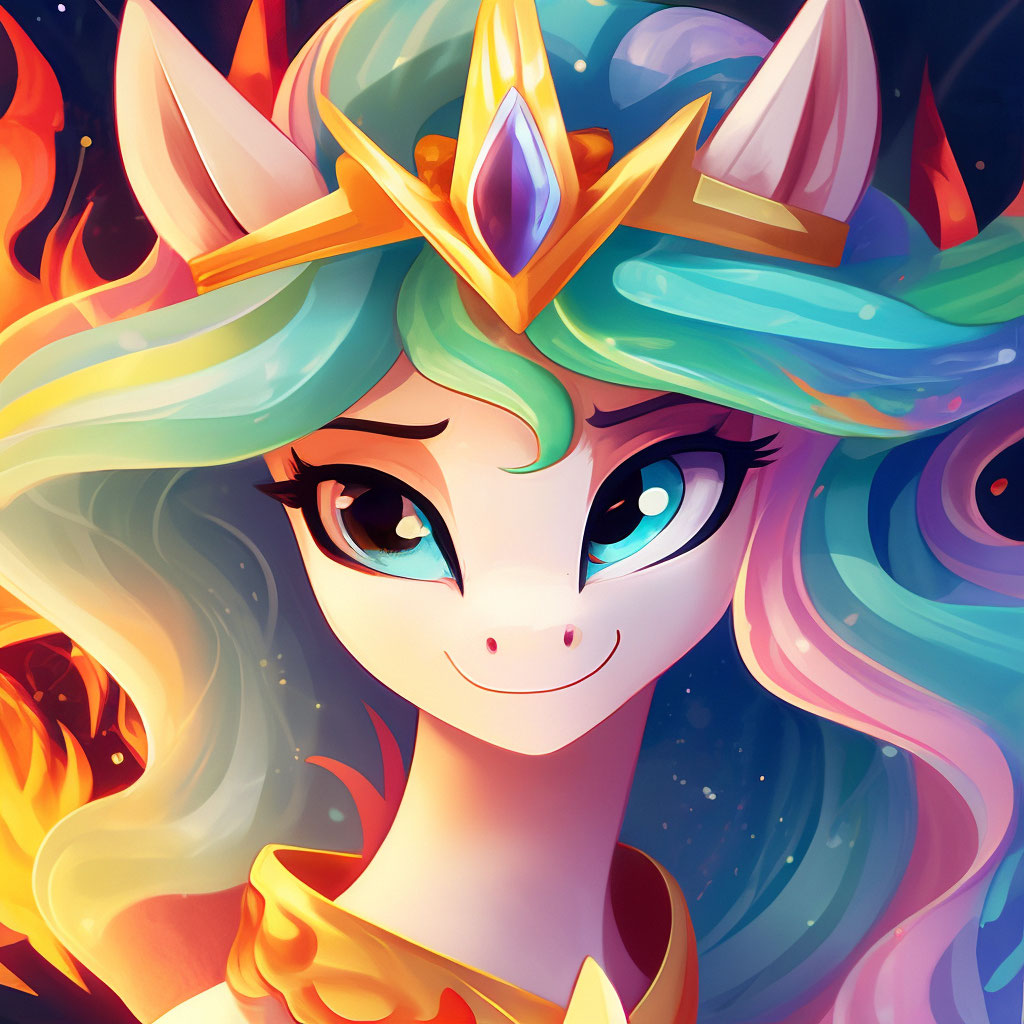 Prinsesse Celestia Vektor Beautiful My Little Pony Princess Celestia