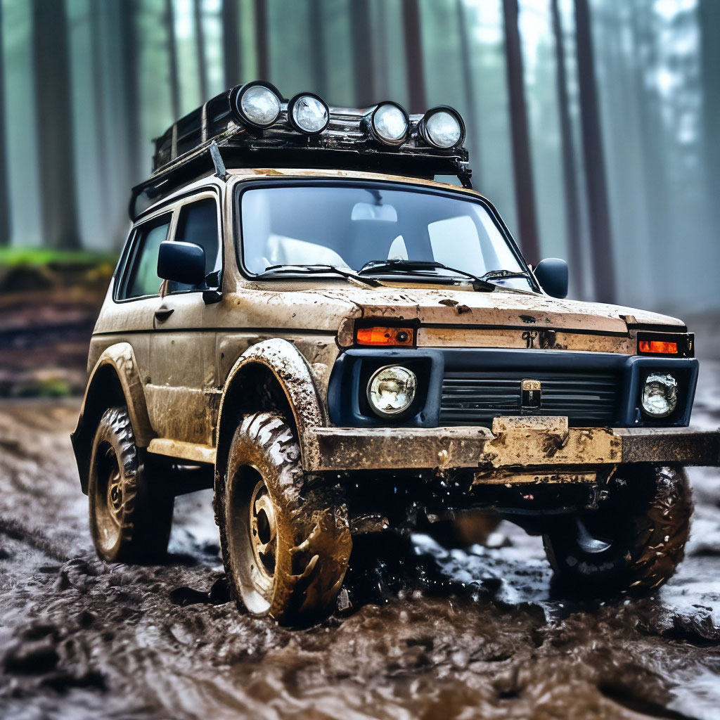 Lada Niva чертеж