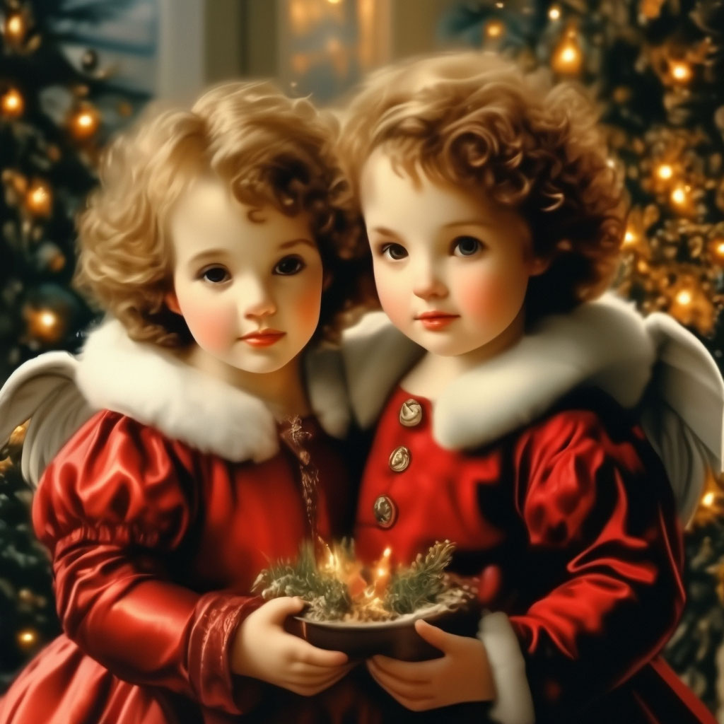 Ангел на окне — рождественская открытка, мастер-класс