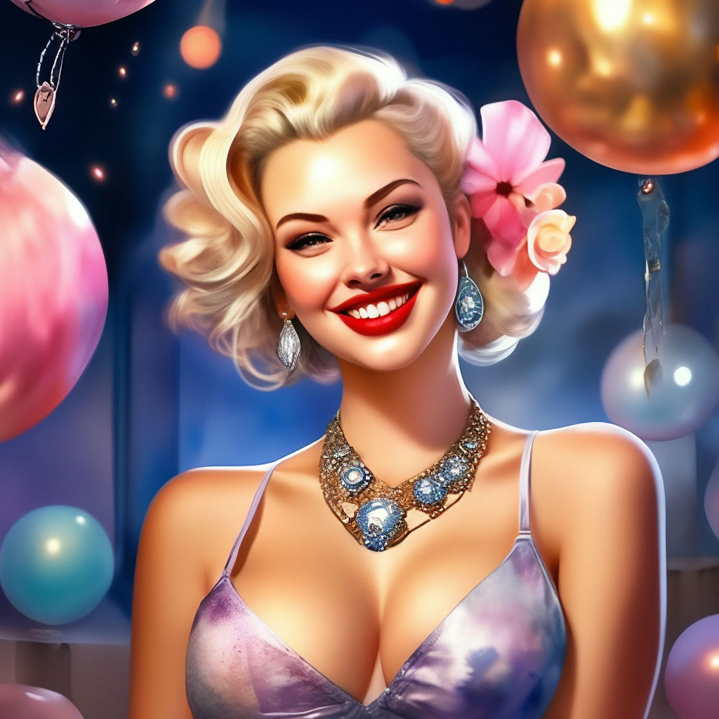 Pin-up girl 32k,full HD, фото …» — создано в Шедевруме