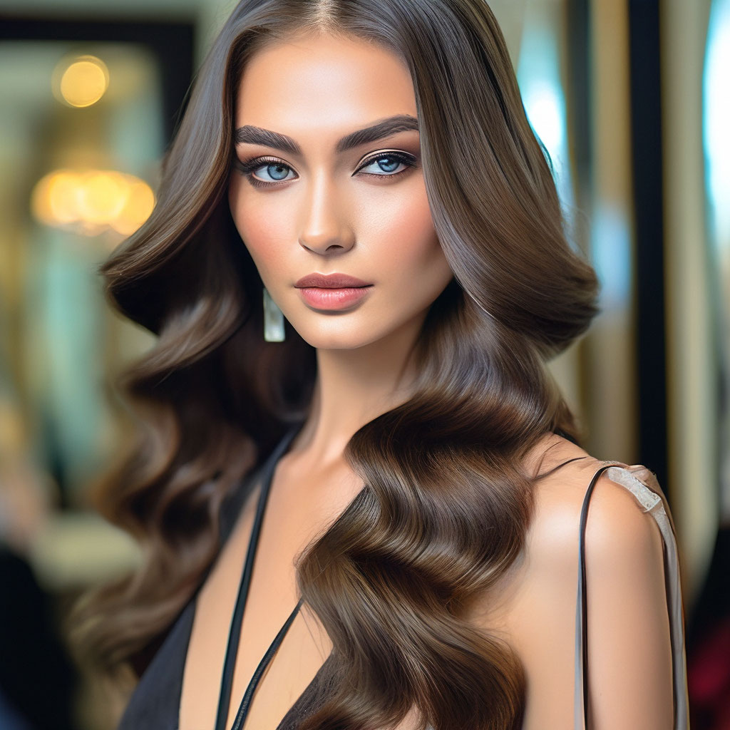 «✨✨✨ Красивая молодая модель во весь…» — картинка создана в Шедевруме 