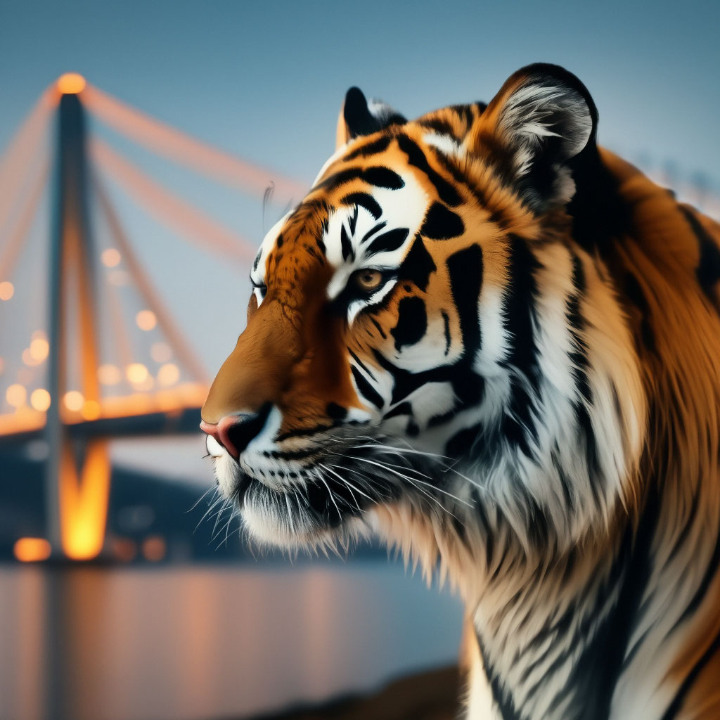 «Амурская тигрица с двумя тигрятами …» — создано в Шедевруме