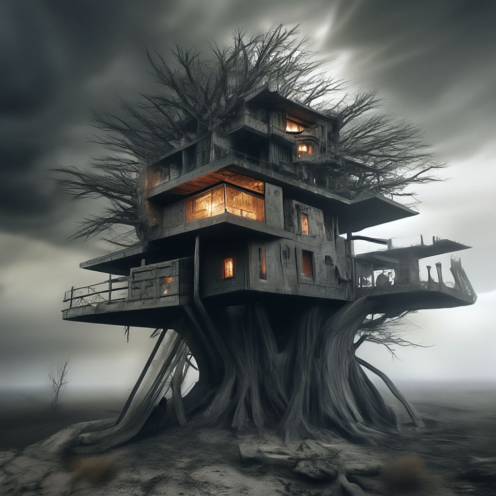 Дом на дереве: подборка картинок