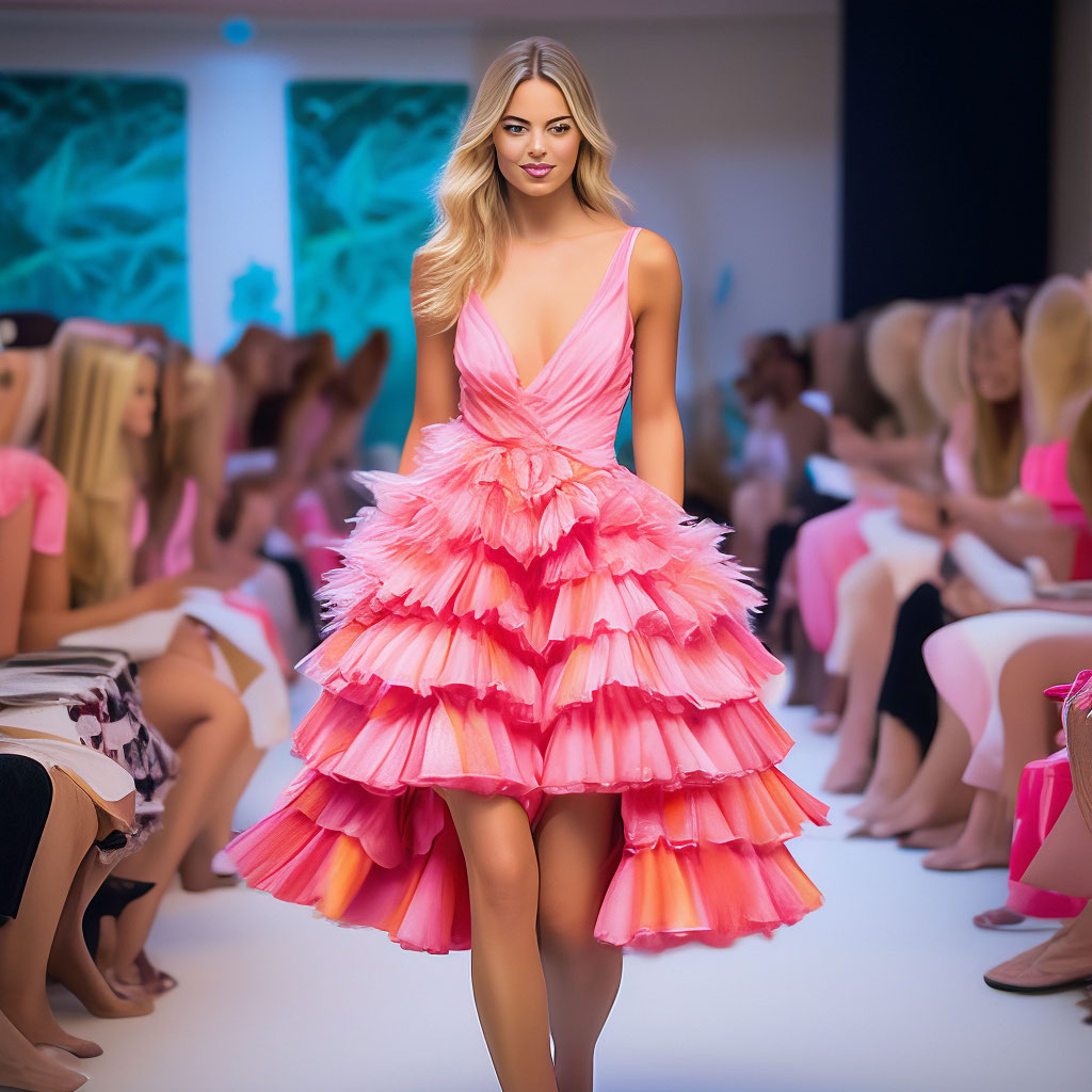 Платье женское «Показ мод» — Цвет морская волна — LT Collection