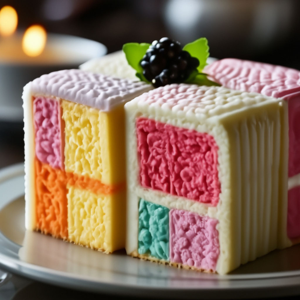 Традиционный английский торт Баттенберг Battenberg