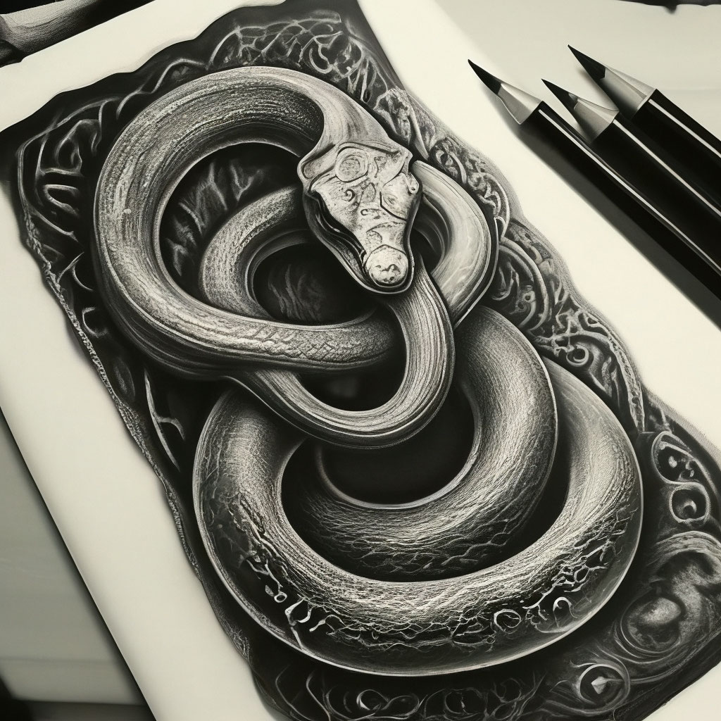 Pin on Oberon Shesha Snake tattoo design, Torso tattoos, Cute tattoos