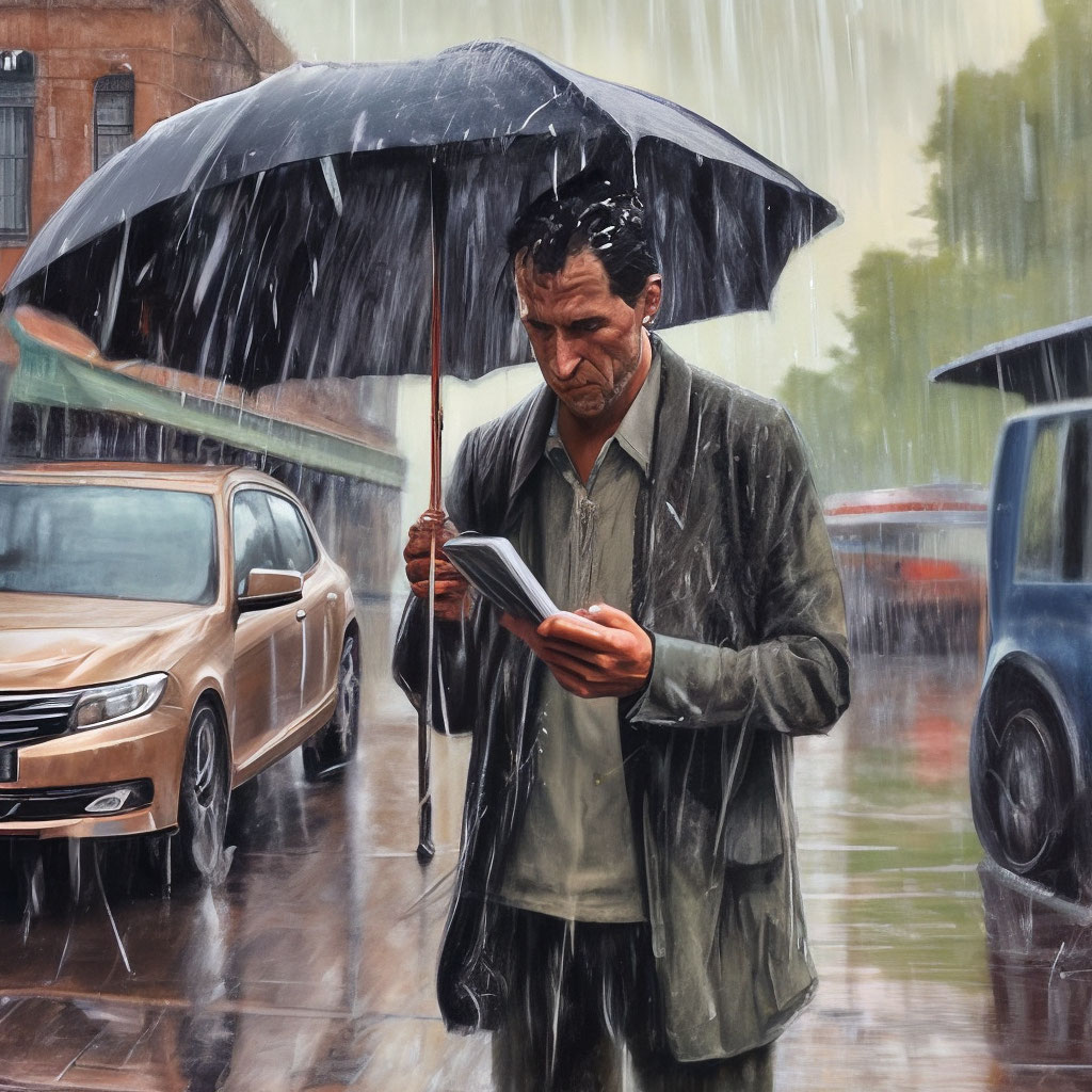 Как используется рисуночная методика «Человек под дождём»?