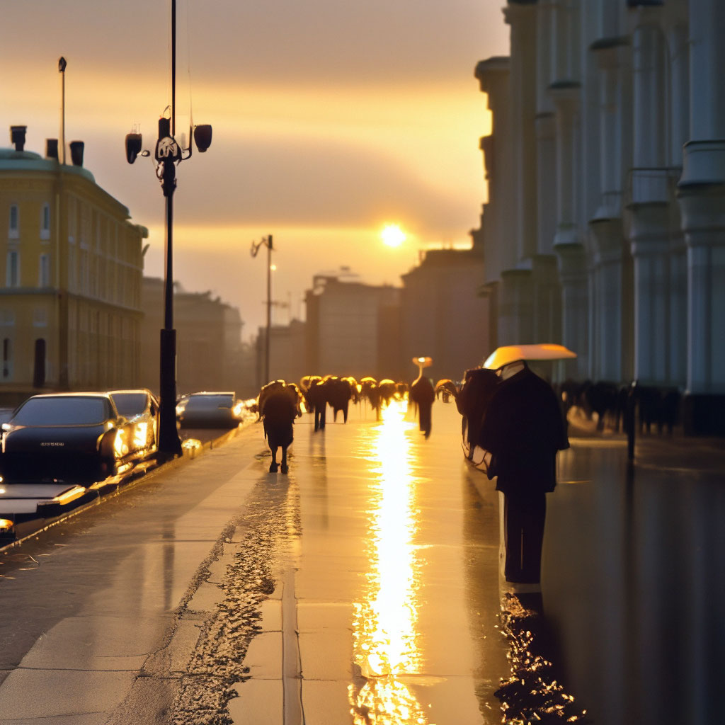 Фотосессия в Санкт-Петербурге в пасмурную или дождливую погоду