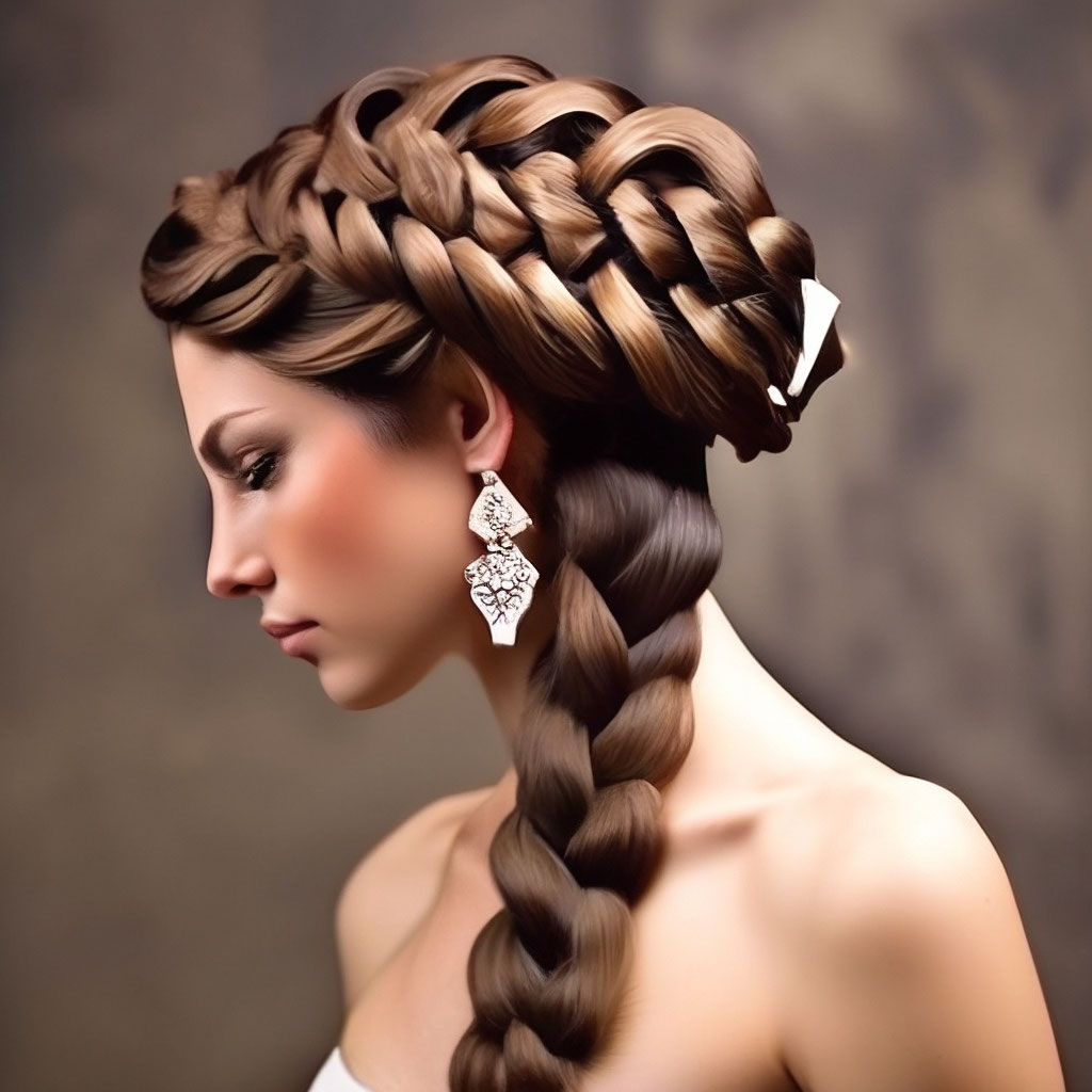 Прическа в греческом стиле на длинные и средние волосы пошагово