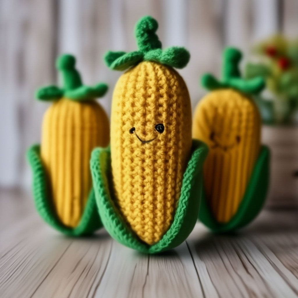 Вязаная кукуруза