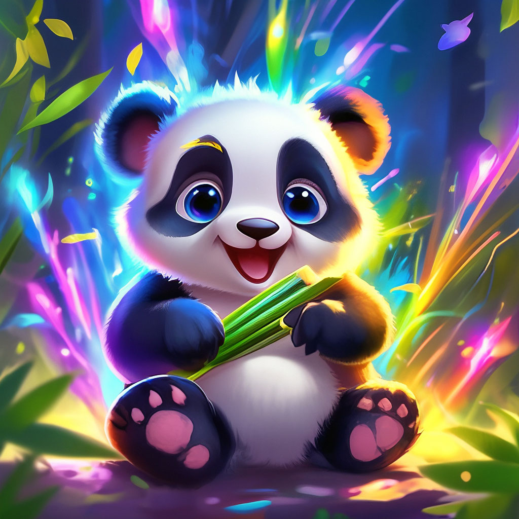 Изображения, похожие на «панда на бамбуке» (№941908) по сюжету