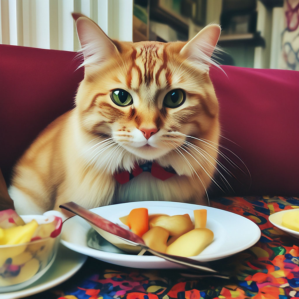 Голодный кот