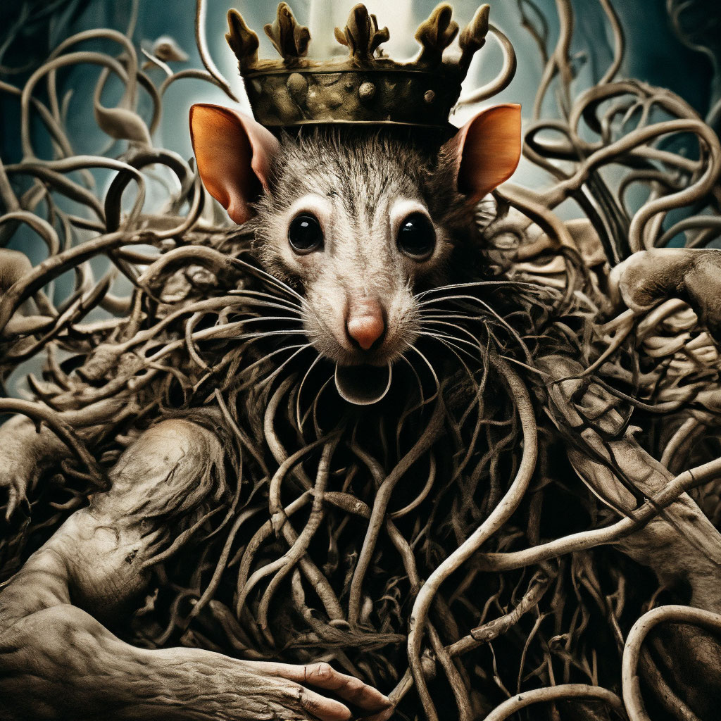 Bizarre moment five rats are found tied together in rare 'rat king' phenomenon t