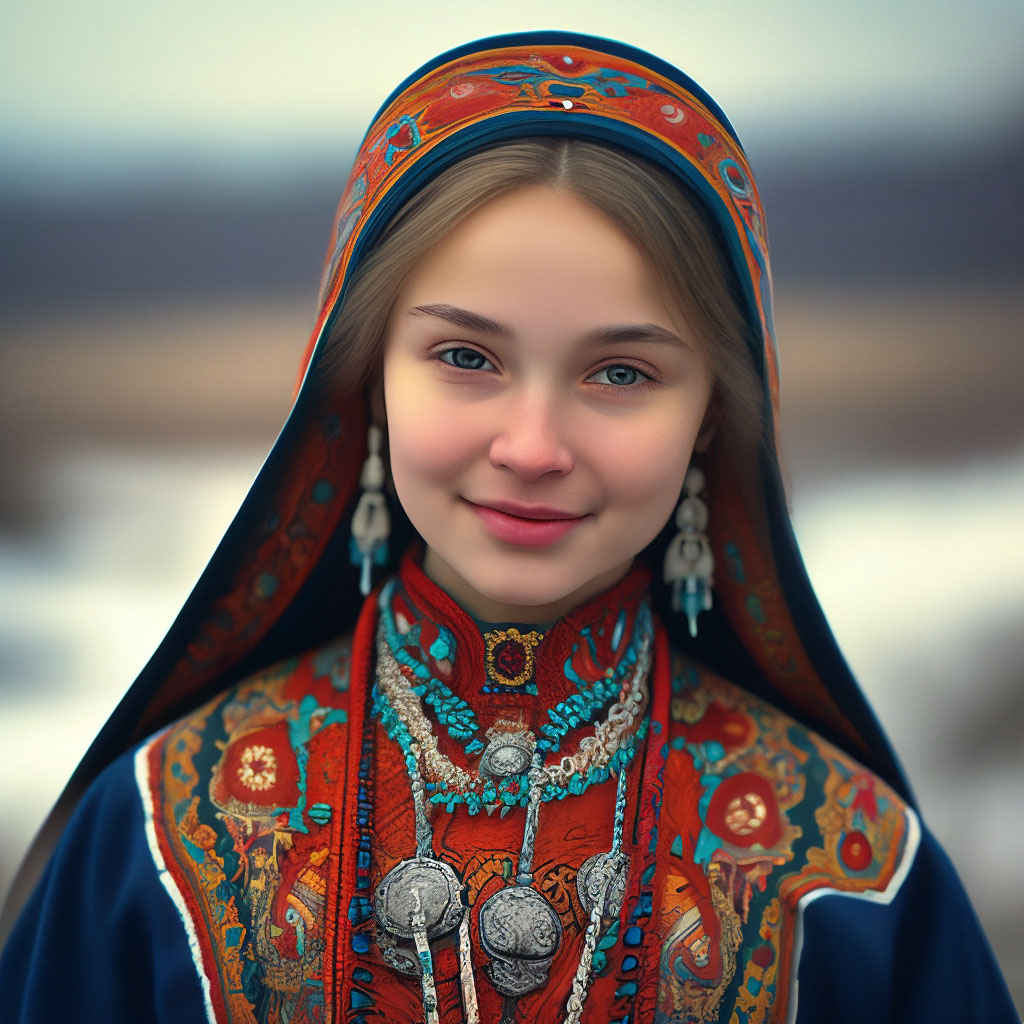 Чувашские девушки