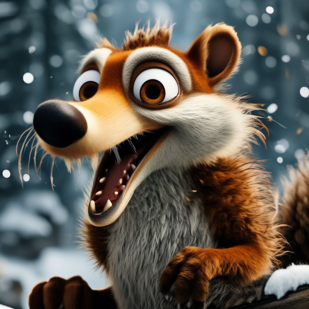Cartoons Ice Age Scrat