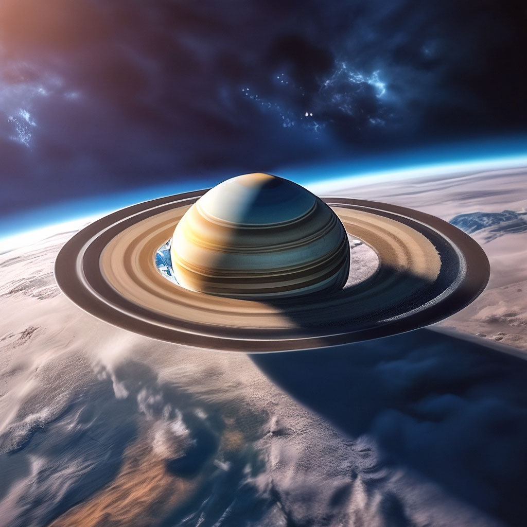 Мега сатурн планета