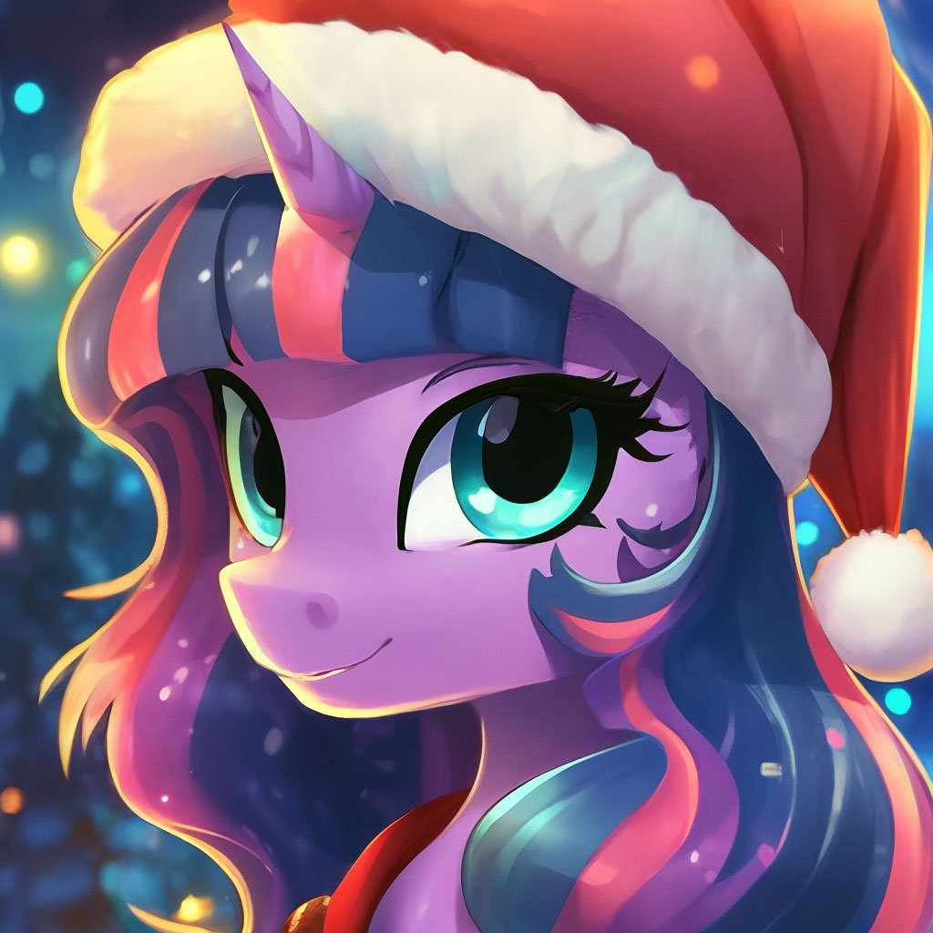Princesa Twilight Sparkle Navidad
