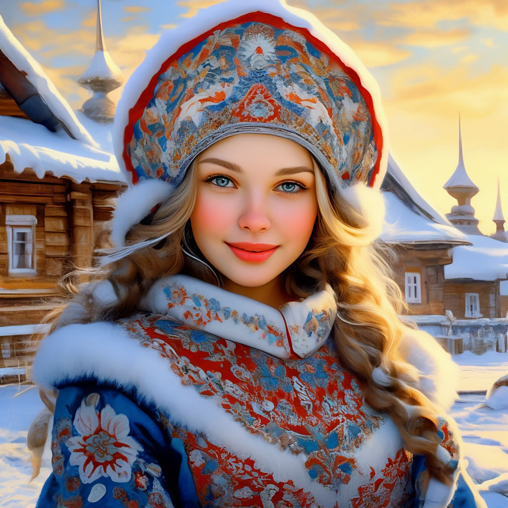 Простые деревенские русские женщины во всей своей красе