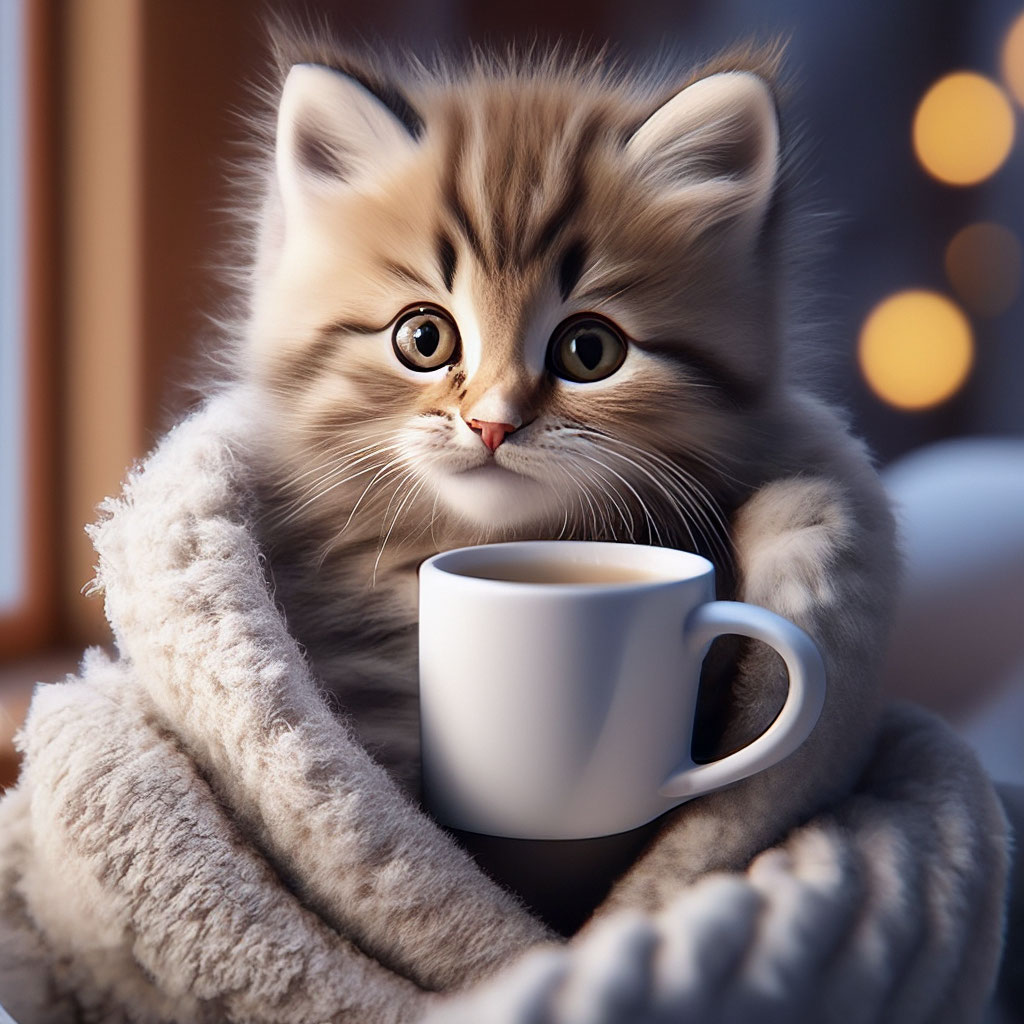 Кот кофейного окраса