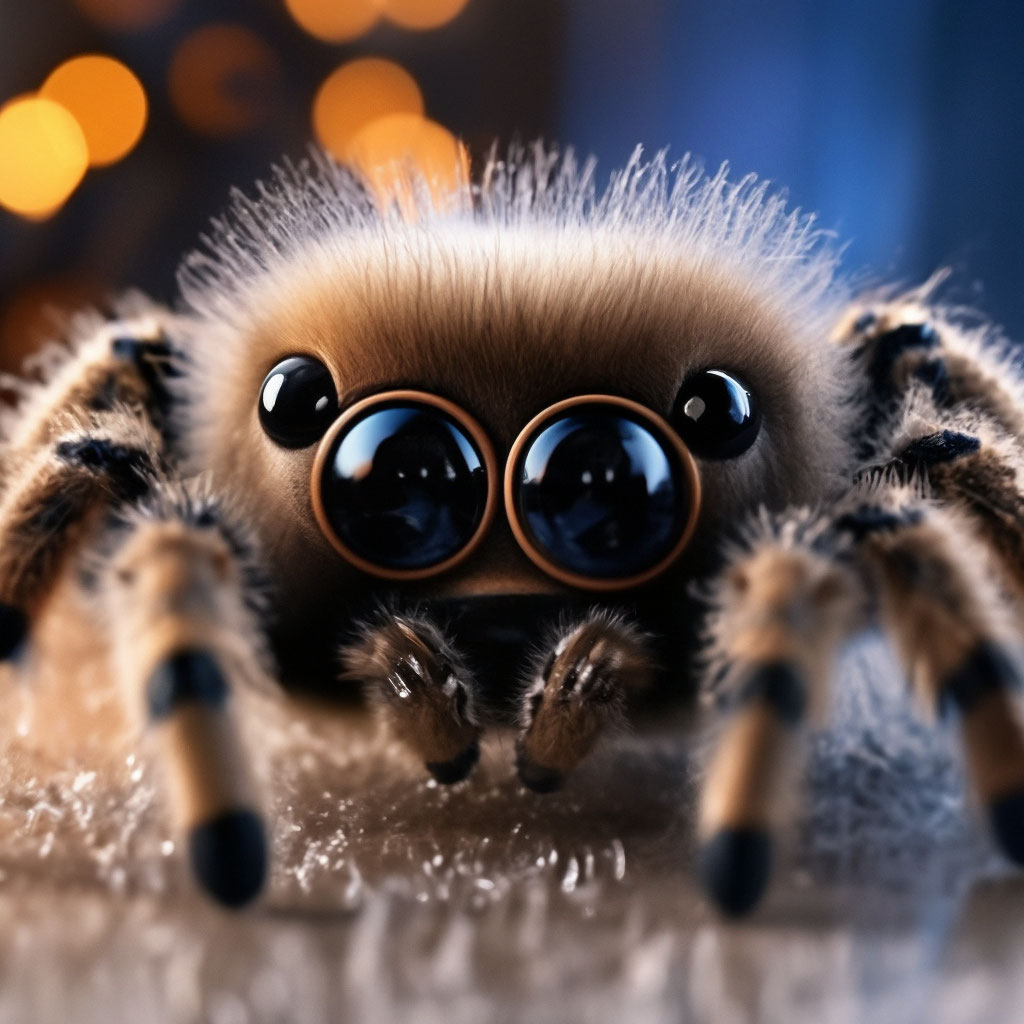 Самый милый в мире Паучок …» — картинка создана в Шедевруме