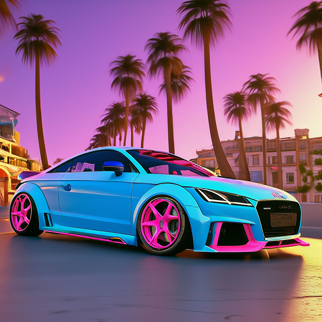 Audi TT RS В обвесе