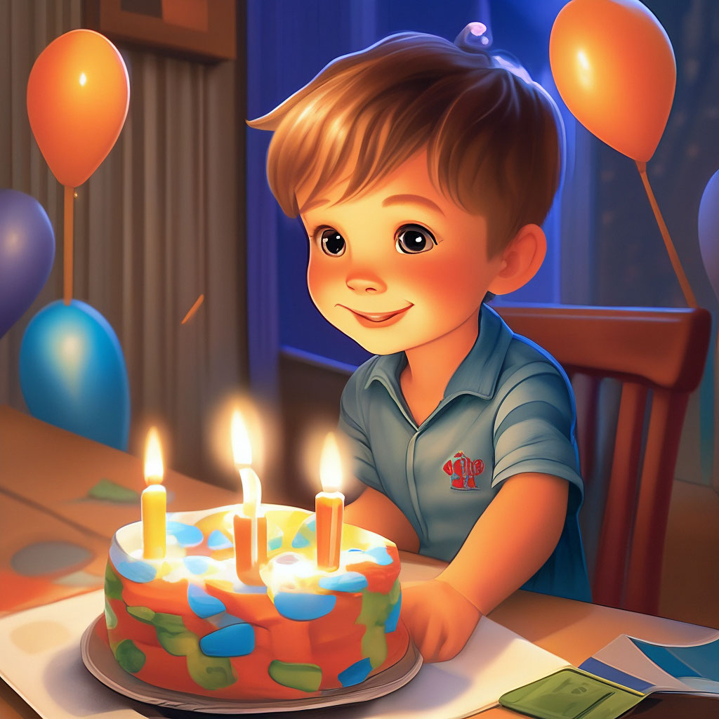 Картинки 5 лет мальчику с днем рождения