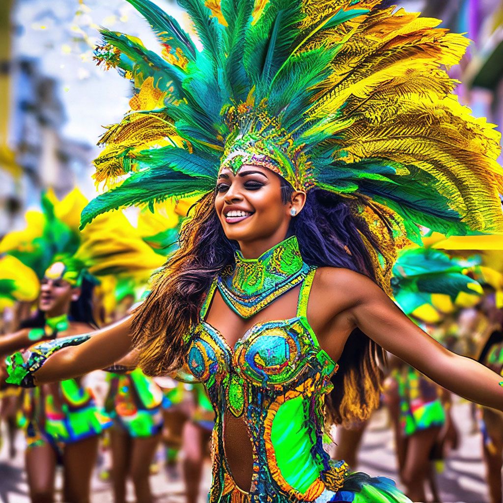 Шикарные красотки карнавала в Рио: лучшие фото . Metro