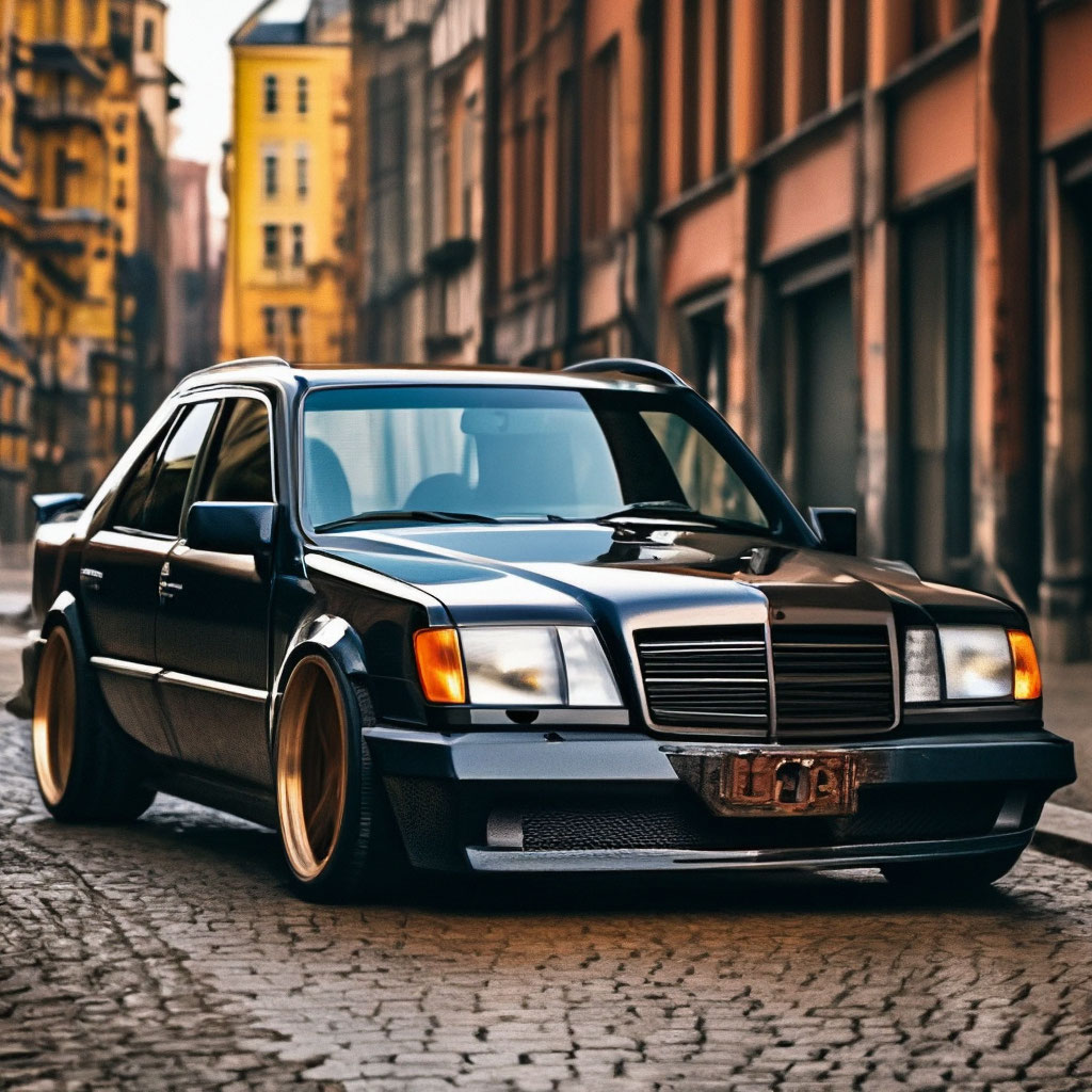 Тюнинг Mercedes-Benz E-Klasse 1993 – 1997 W124 в Москве