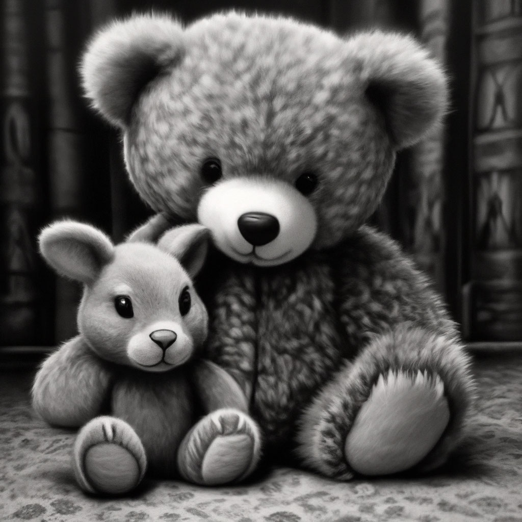 История рождения мишки Тедди. Картинки: Тедди и Пасха.
