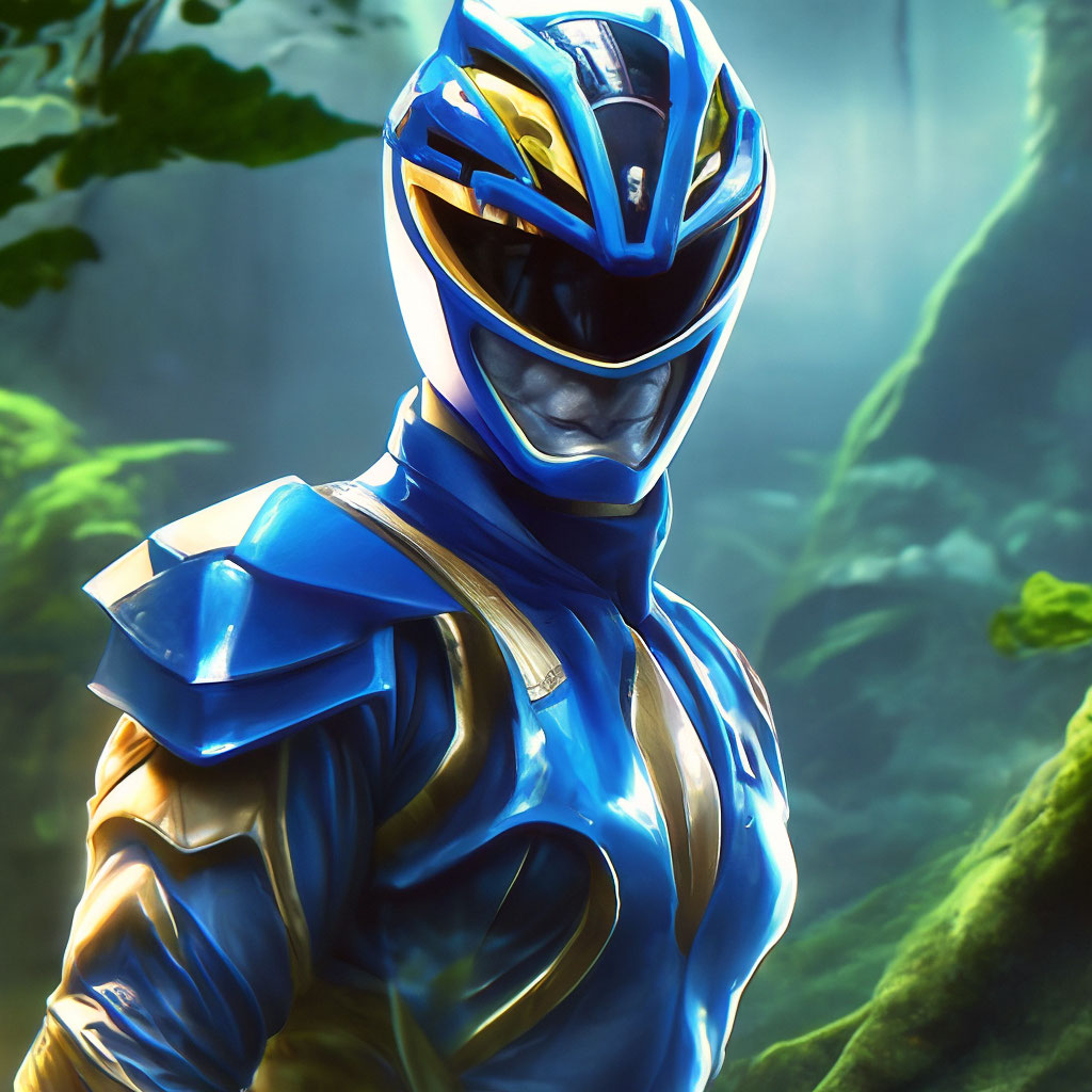Power Rangers Blue Ranger Wallpaper Blue Ranger Transparent By