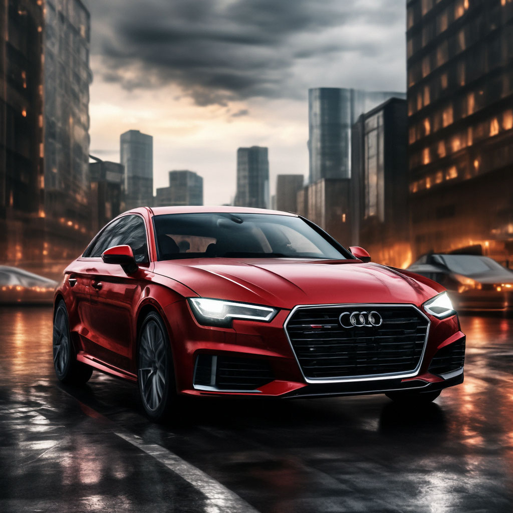 Matador Red Audi a5