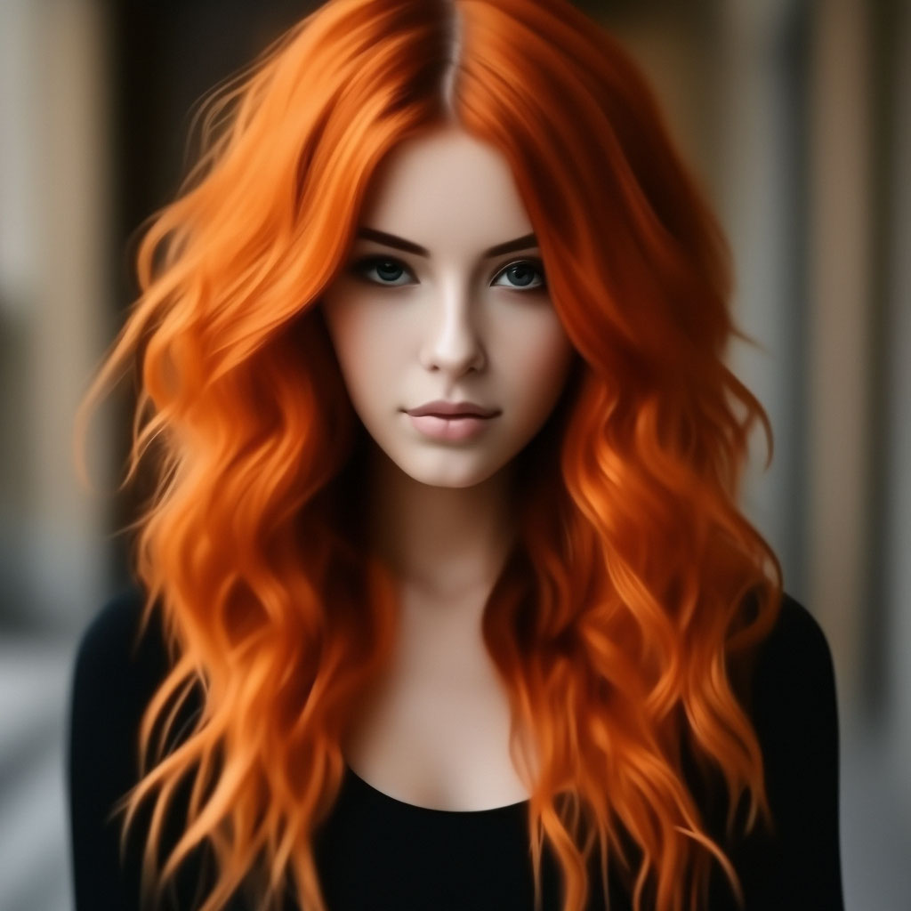 Hairsperation Scene hair, Orange hair, Hair inspiration color