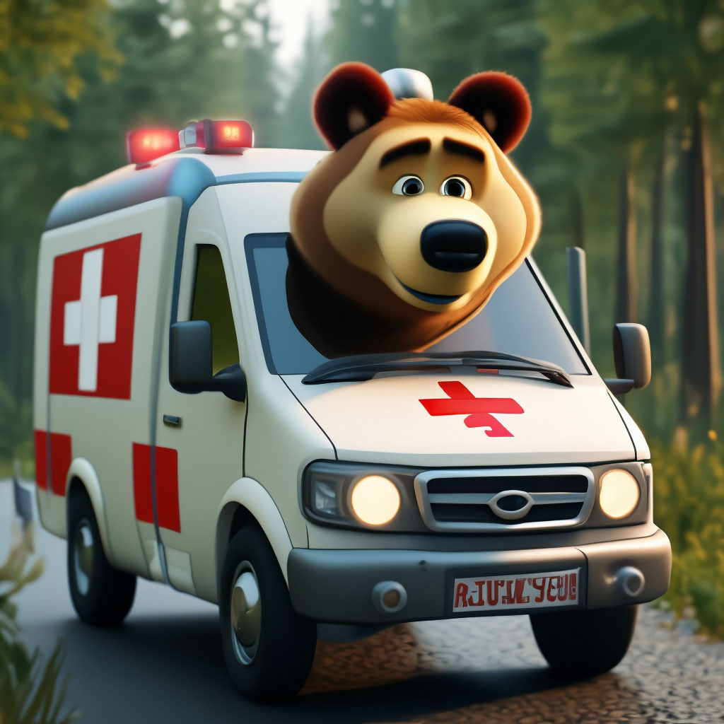 Ambulance masha and the bear deals