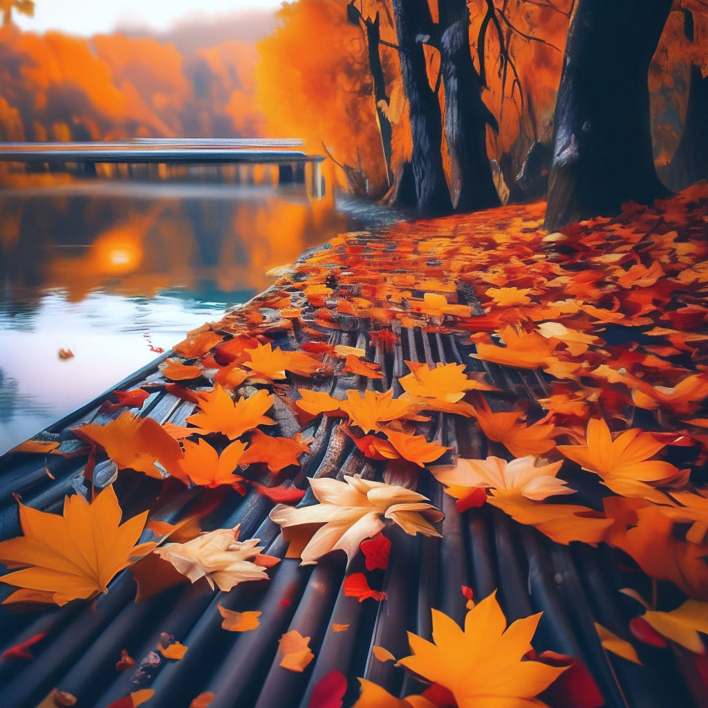 Открытки про осень красивые