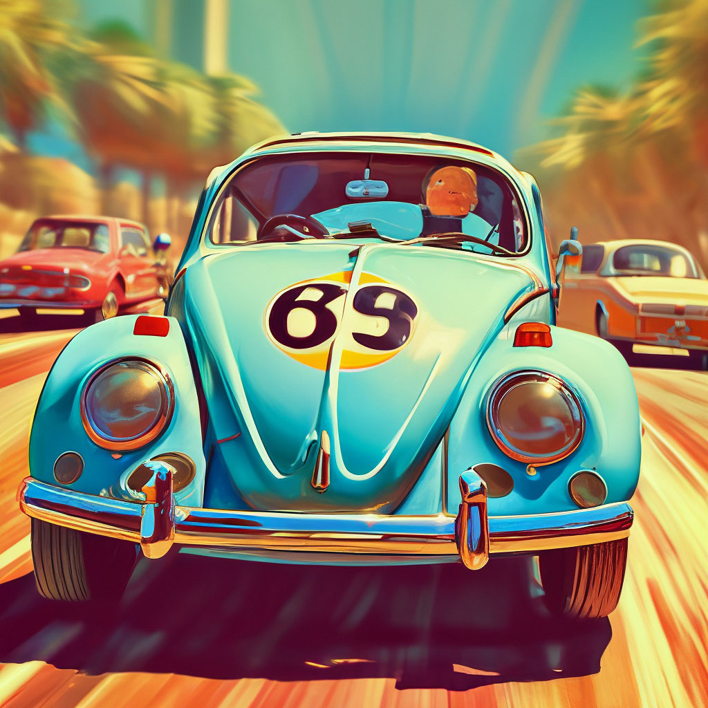 Фольксваген Жук 1963 Herbie