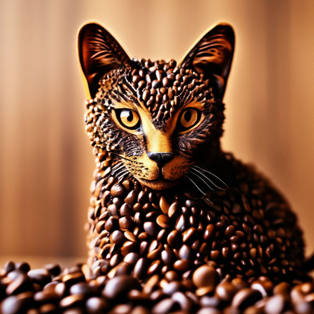 Коты кофейные