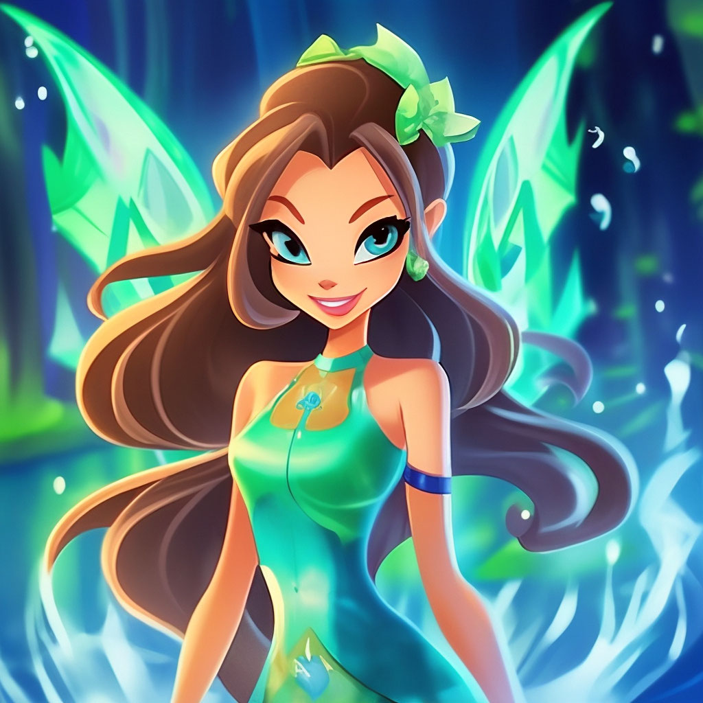 Winx club - Клуб винкс школа волшебниц, фея Лейла