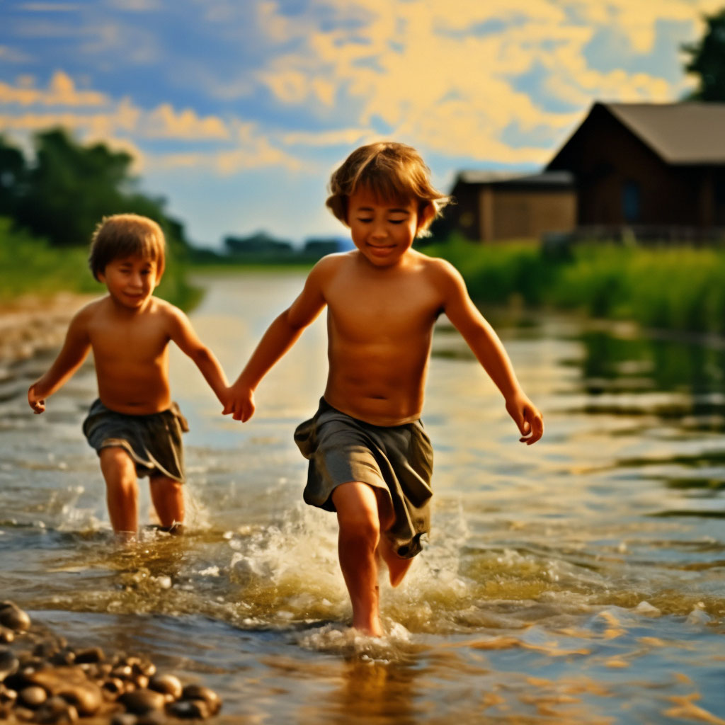 Ауылдағы сурет