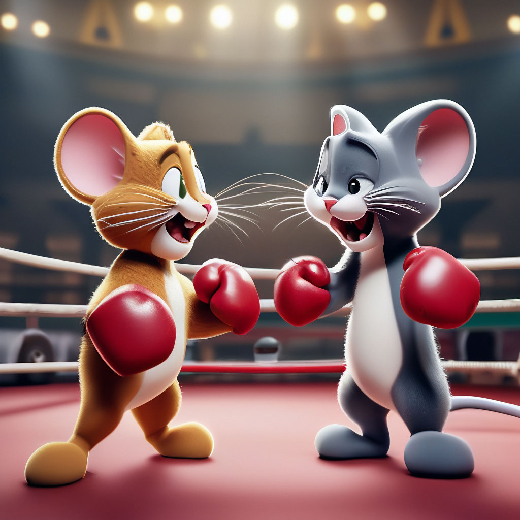 Tom And Jerry Boxing