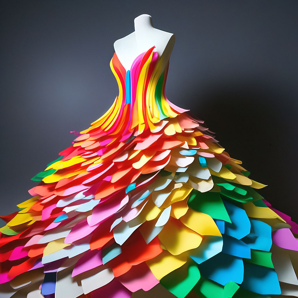 Талантливый дизайнер создаёт сказочные платья из упаковочной бумаги
