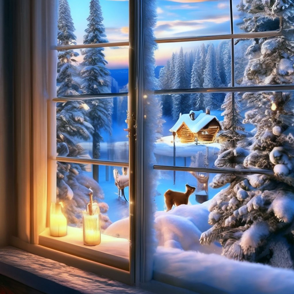 Морозные узоры на окне: подборка картинок