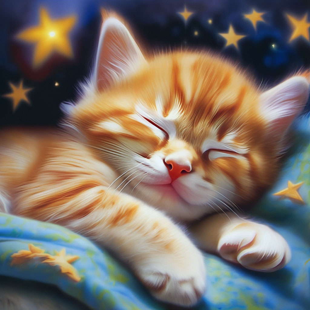 Сладких снов котики