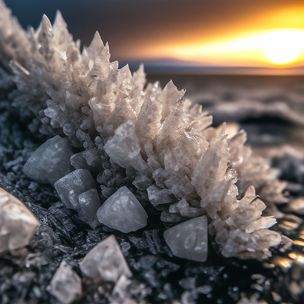 Выращивание кристаллов: поваренная соль