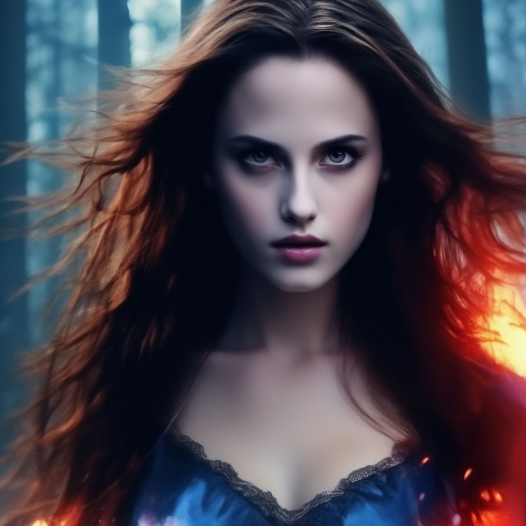 Bellas Red Vampire Eyes